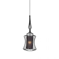 Abi S Black 8870 - Nowodvorski - lampa wisząca nowoczesna