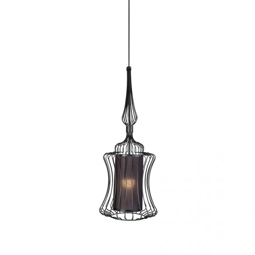 Abi S Black 8870 - Nowodvorski - lampa wisząca nowoczesna