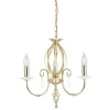 Aegean Polished Brass - Elstead Lighting - lampa wisząca 3-ramienna