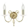 Aegean Polished Brass - Elstead Lighting - kinkiet podwójny