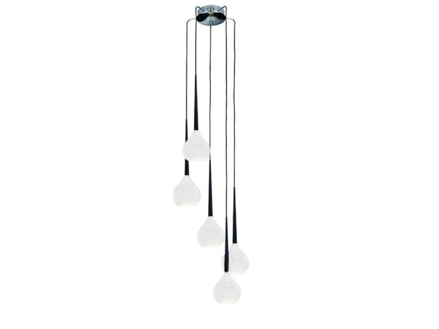 Aga 5 White - Azzardo - lampa wisząca