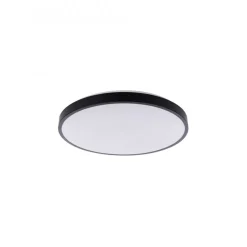 Agnes Round Led Black S 4000K - Nowodvorski - lampa sufitowa łazienkowa