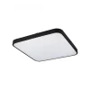 Agnes Square Led Black M 4000K - Nowodvorski - lampa sufitowa łazienkowa