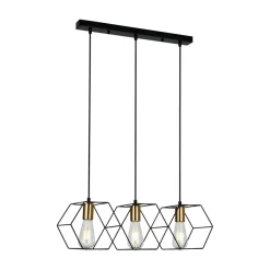 Aina Black III - Italux - lampa wisząca