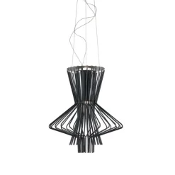 Allegretto Ritmico Ø51 szary grafit - Foscarini - lampa wisząca