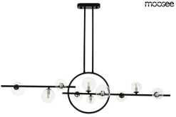 Alure Line Twin 120 Czarna - Moosee - lampa wisząca