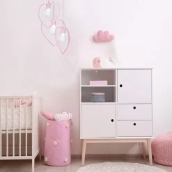 Amore Pink III - Milagro - lampa wisząca dziecięca