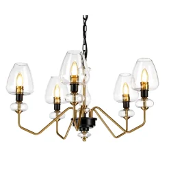 Armand Brass V - Elstead Lighting - lampa wisząca