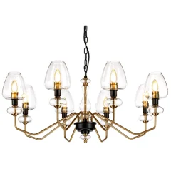 Armand Brass VIII - Elstead Lighting - lampa wisząca