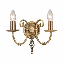 Artisan Aged Brass - Elstead Lighting - kinkiet klasyczny