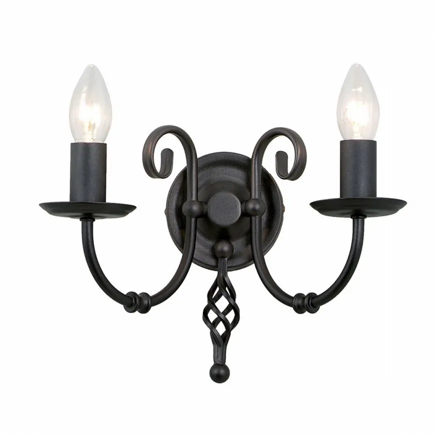 Artisan Light Black - Elstead Lighting - kinkiet klasyczny