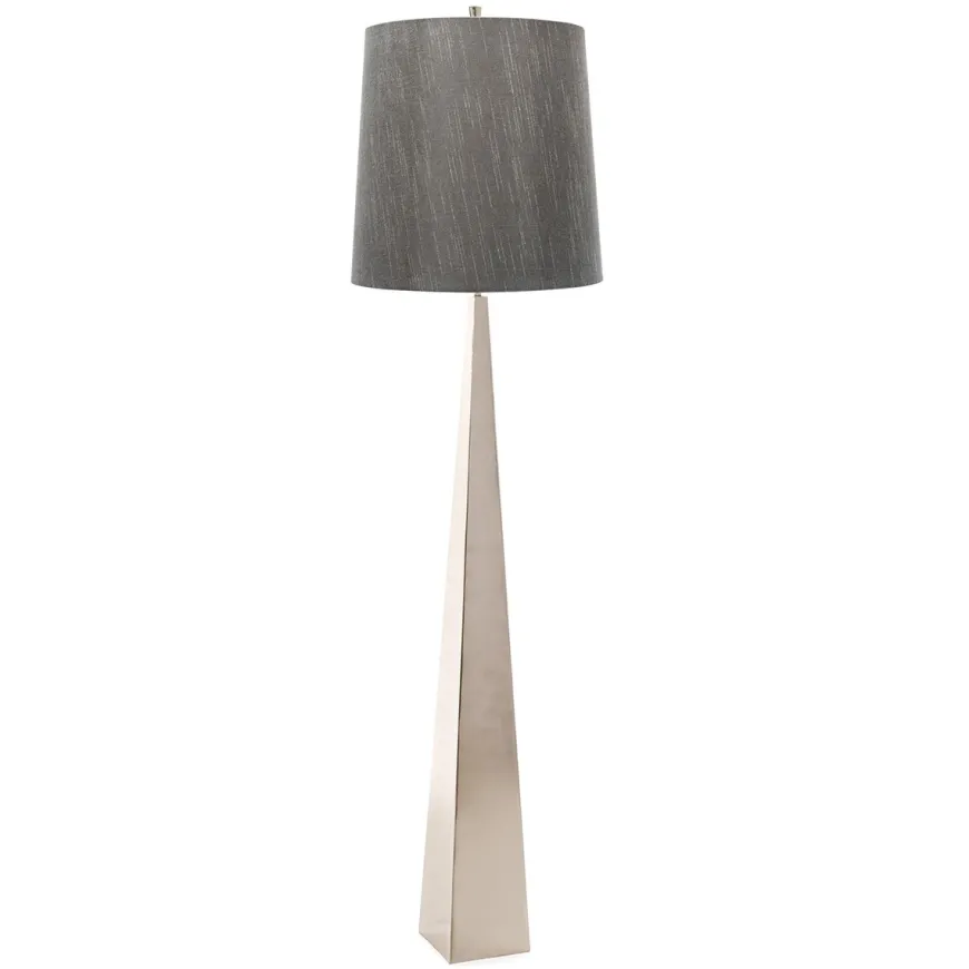 Ascent Polished Nickel - Elstead Lighting - lampa podłogowa nowoczesna