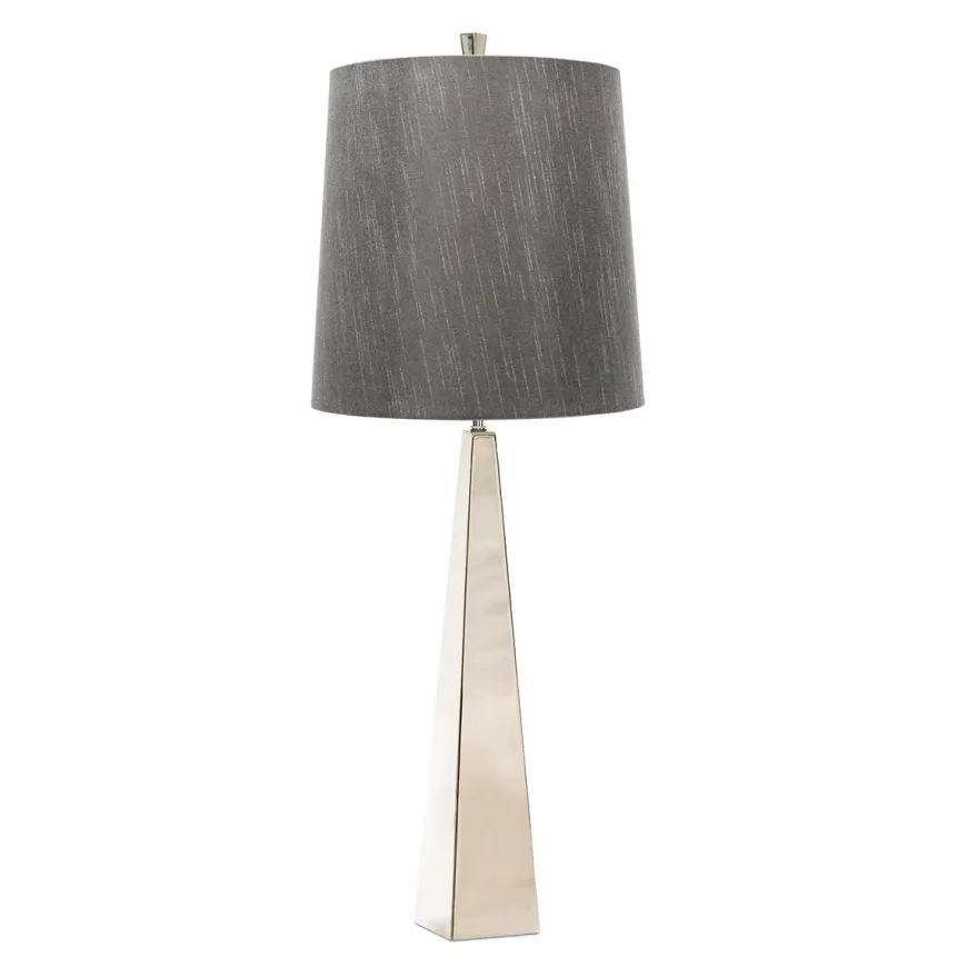 Ascent Polished Nickel - Elstead Lighting - lampa biurkowa nowoczesna