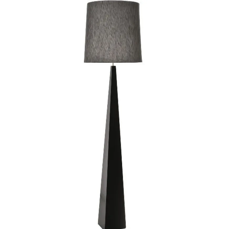Ascent Satin Black - Elstead Lighting - lampa podłogowa nowoczesna