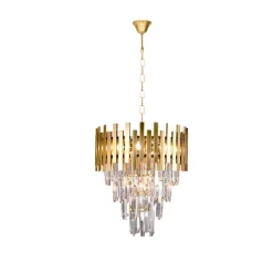 Aspen Gold big - Milagro - lampa wisząca klasyczna