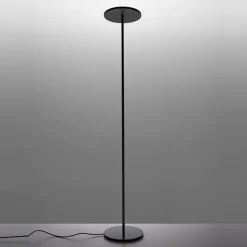 Athena H183 czarny - Artemide - lampa podłogowa
