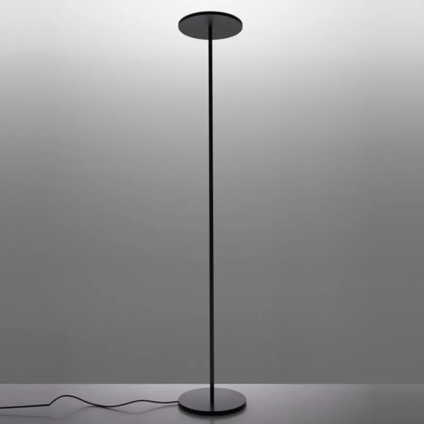 Athena H183 czarny - Artemide - lampa podłogowa