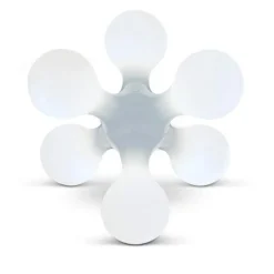 Atomium Ø58 biały - KDLN - lampa biurkowa