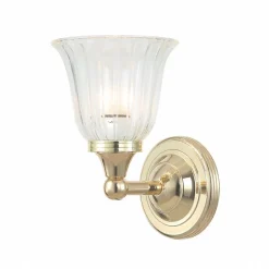 Austen Polished Brass - Elstead Lighting - kinkiet łazienkowy