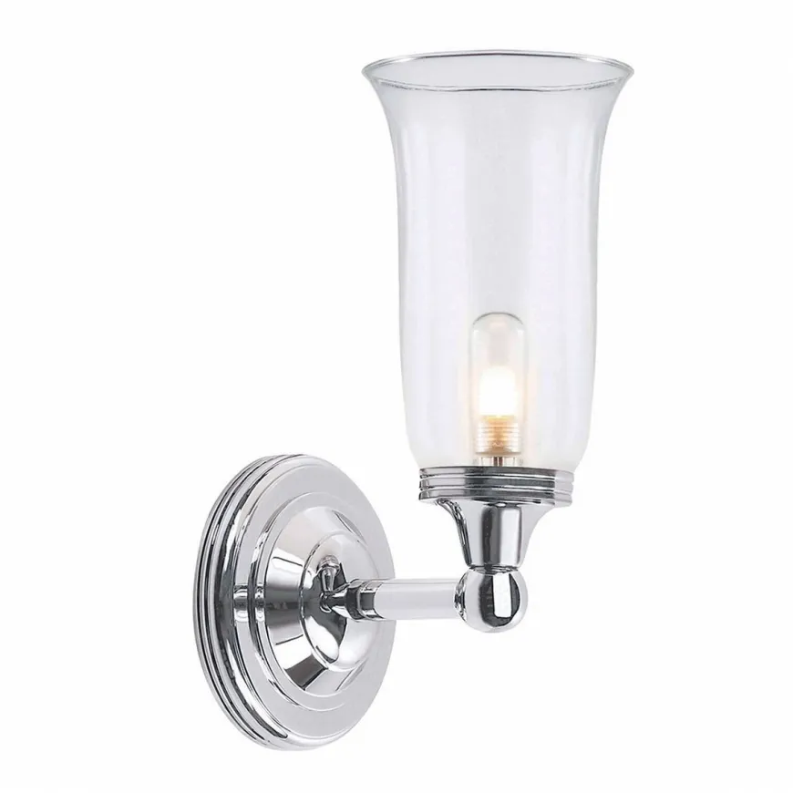 Austen Polished Chrome H30 - Elstead Lighting - kinkiet łazienkowy