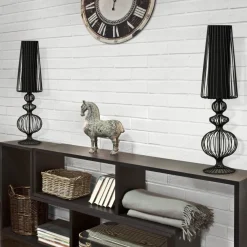 Aveiro L Black I 5126 - Nowodvorski - lampa biurkowa nowoczesna