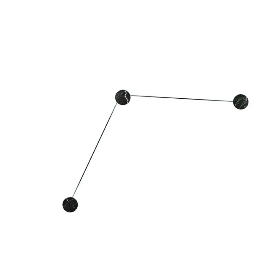 Azou 3 Ø11.5 czarny - KDLN - lampa ścienna