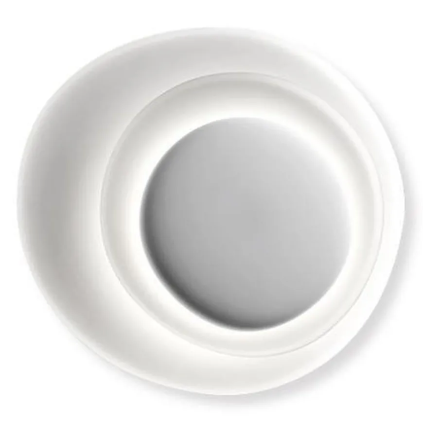 Bahia Led Ø70 biały - Foscarini - lampa ścienna