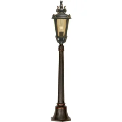 Baltimore Weathered Bronze H117- Elstead Lighting - lampa stojąca ogrodowa