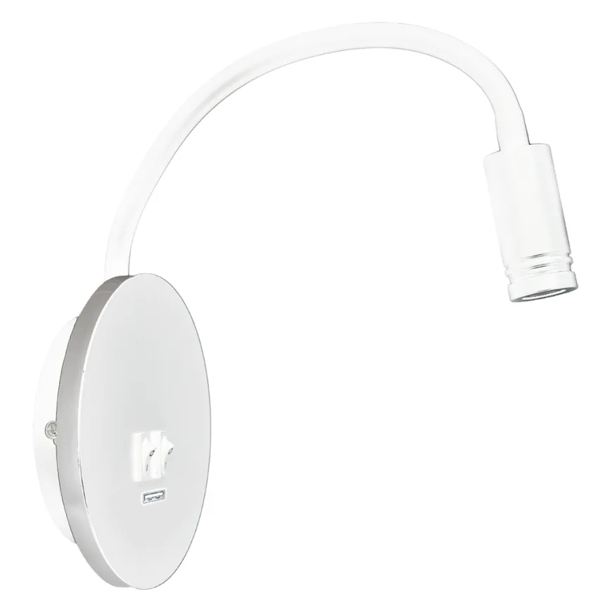 Base White ML6353 - Milagro - kinkiet nowoczesny