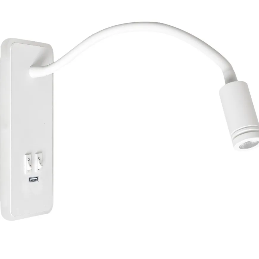 Base White ML6349 - Milagro - kinkiet nowoczesny