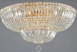 Basfor Gold Ø60 - Maytoni - lampa sufitowa klasyczna