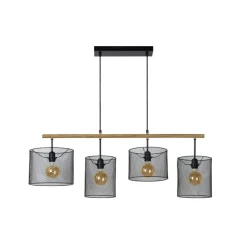 Baskett L107 czarny - Lucide - lampa wisząca