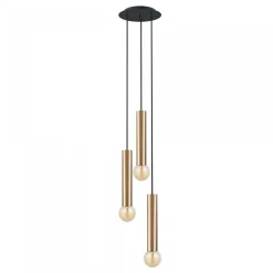 Baton Solid Brass III - Nowodvorski - lampa wisząca nowoczesna