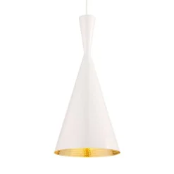Beat Tall Ø19 biały - Tom Dixon - lampa wisząca