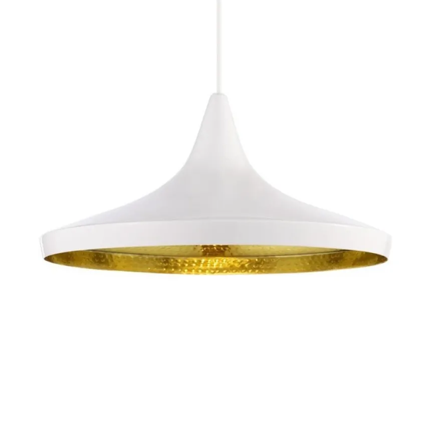 Beat Wide Ø36 biały - Tom Dixon - lampa wisząca