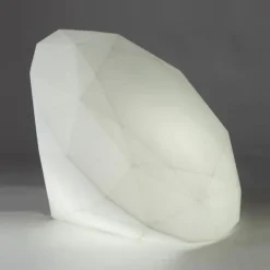 Bijoux Ø100 biały - Slide - lampa biurkowa