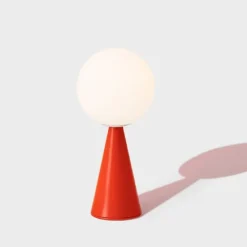 Bilia Mini H26 czerwony - Fontana Arte - lampa biurkowa