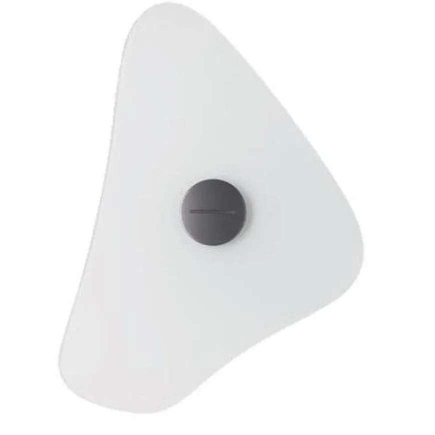 Bit 34x30 biały - Foscarini - lampa ścienna