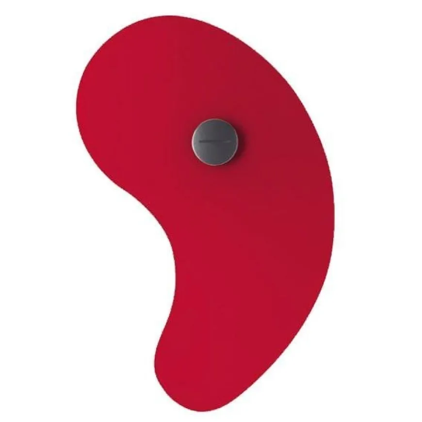 Bit 50x30 czerwony - Foscarini - lampa ścienna