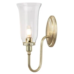 Blake Led Polished Brass - Elstead Lighting - kinkiet łazienkowy