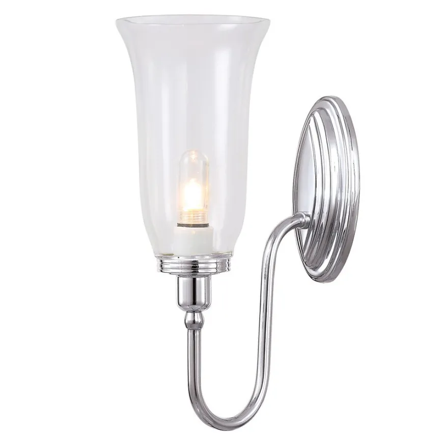 Blake Led Polished Chrome - Elstead Lighting - kinkiet łazienkowy