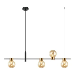 Bletter IV bursztyn - Italux - lampa wisząca