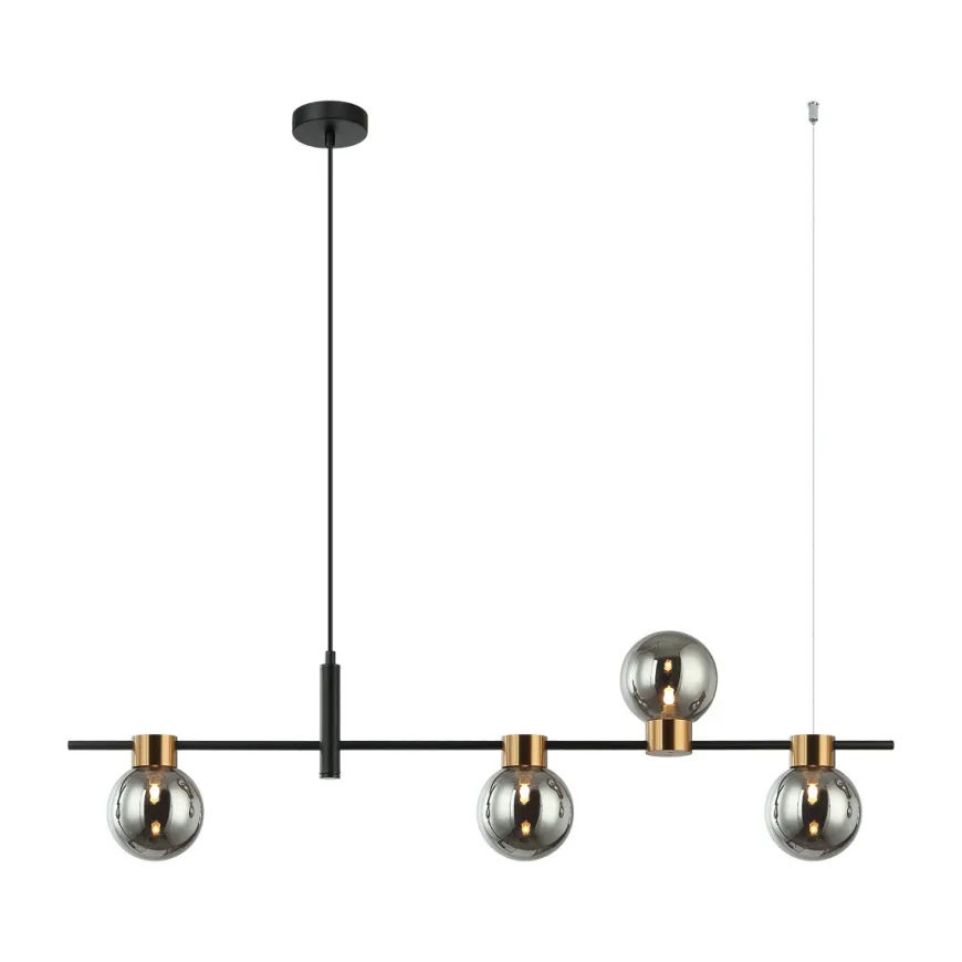 Bletter IV dymiony - Italux - lampa wisząca