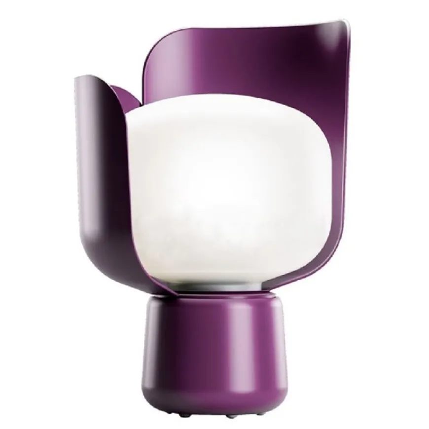 Blom H24 purpurowy - Fontana Arte - lampa biurkowa