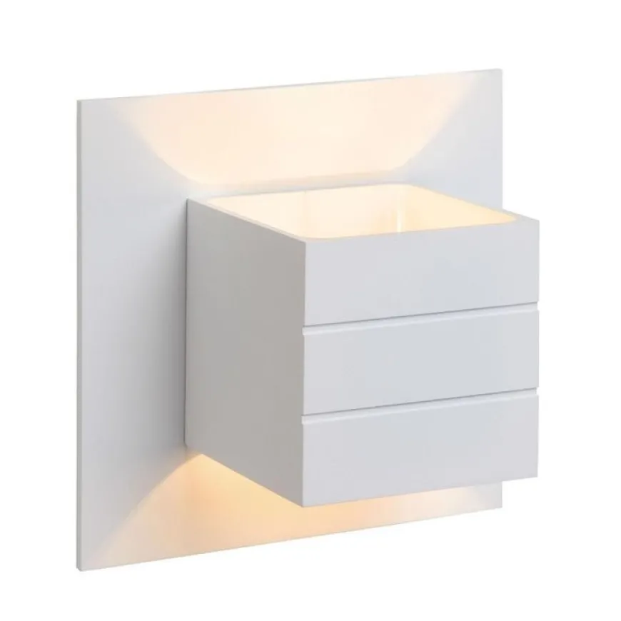 Bok L15 biały - Lucide - lampa ścienna