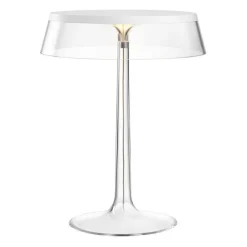 Bon Jour H41 biały transparentny - Flos - lampa biurkowa