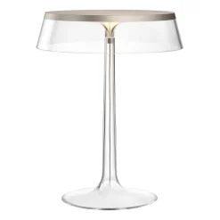 Bon Jour H41 satyna, przezroczysty - Flos - lampa biurkowa