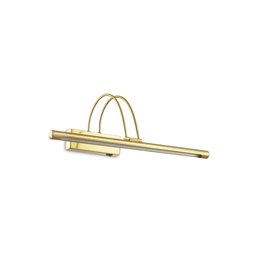 BOW AP D46 OTTONE SATINATO - Ideal Lux - kinkiet