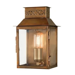 Brass - Elstead Lighting - kinkiet ogrodowy