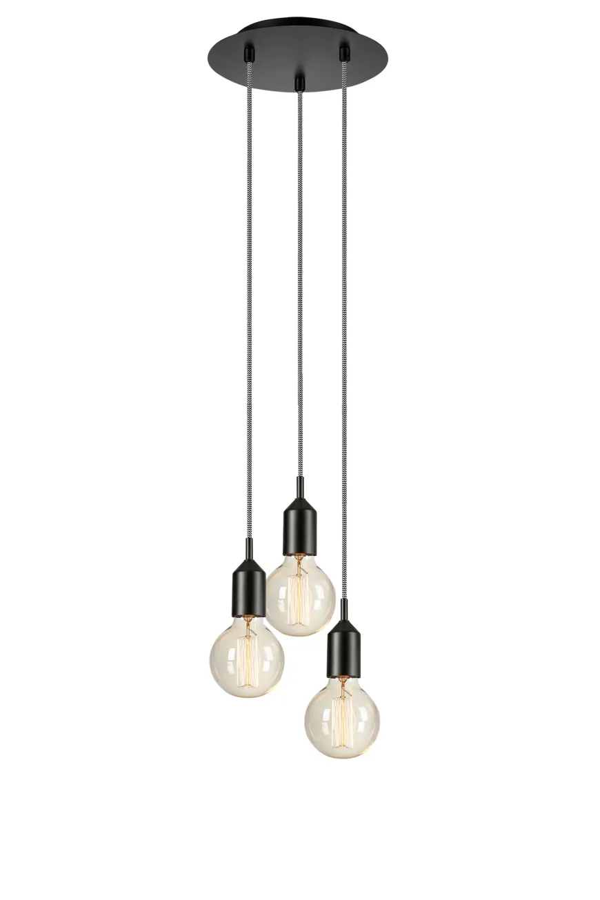 Bronx III czarny - Markslöjd - lampa wisząca